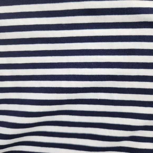 Duffield Lane "Chase" Striped A-Line Dress - Sianature Stretch Cotton M - Picture 9 of 10